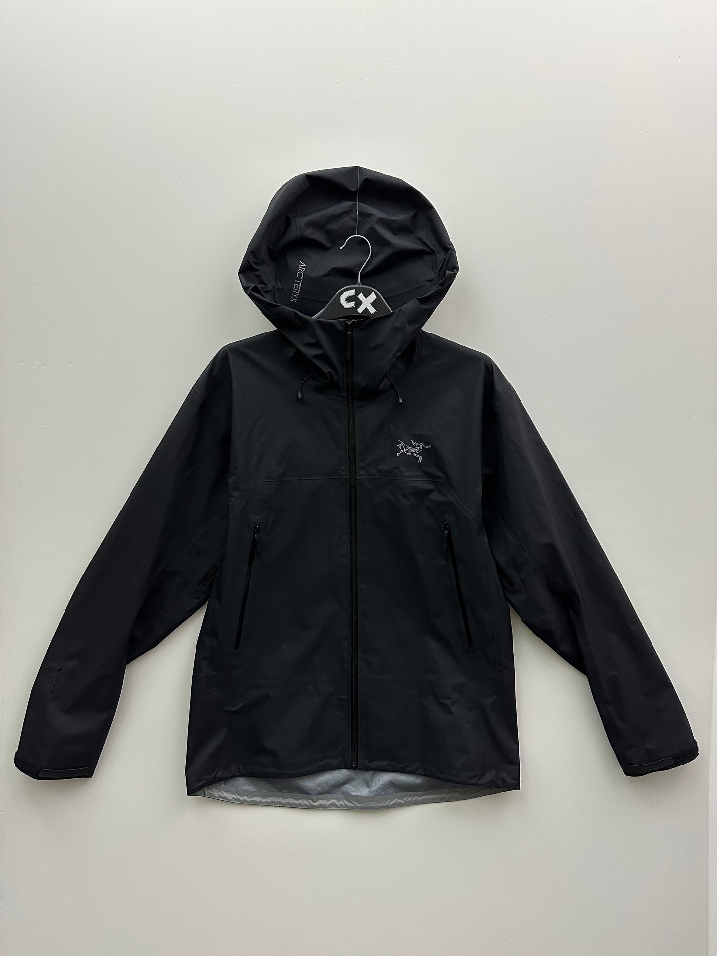 Arc’teryx Beta Lightweight Jacket Black Men’s L Large Gore-Tex RECCO