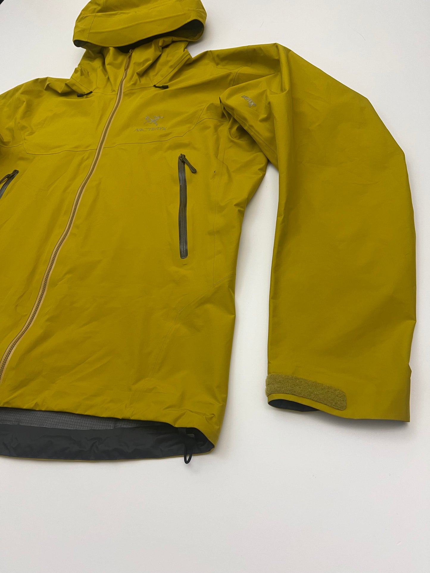 Arc’teryx Beta LT Jacket Woad Yellow Men’s L Large Gore-Tex Pro Edition