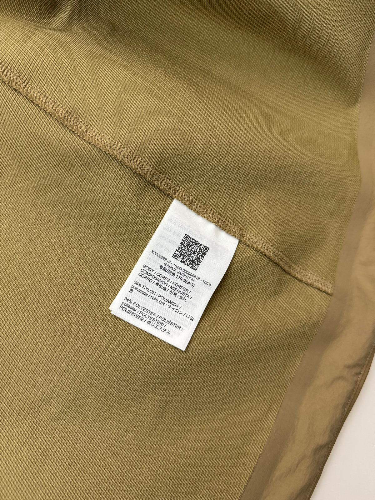 Arc’teryx Gamma Jacket Canvas Brown Men’s S Small