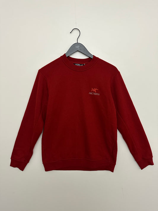 Arc’teryx Word Emblem Crew Neck Pullover Heritage Red Men’s S Small
