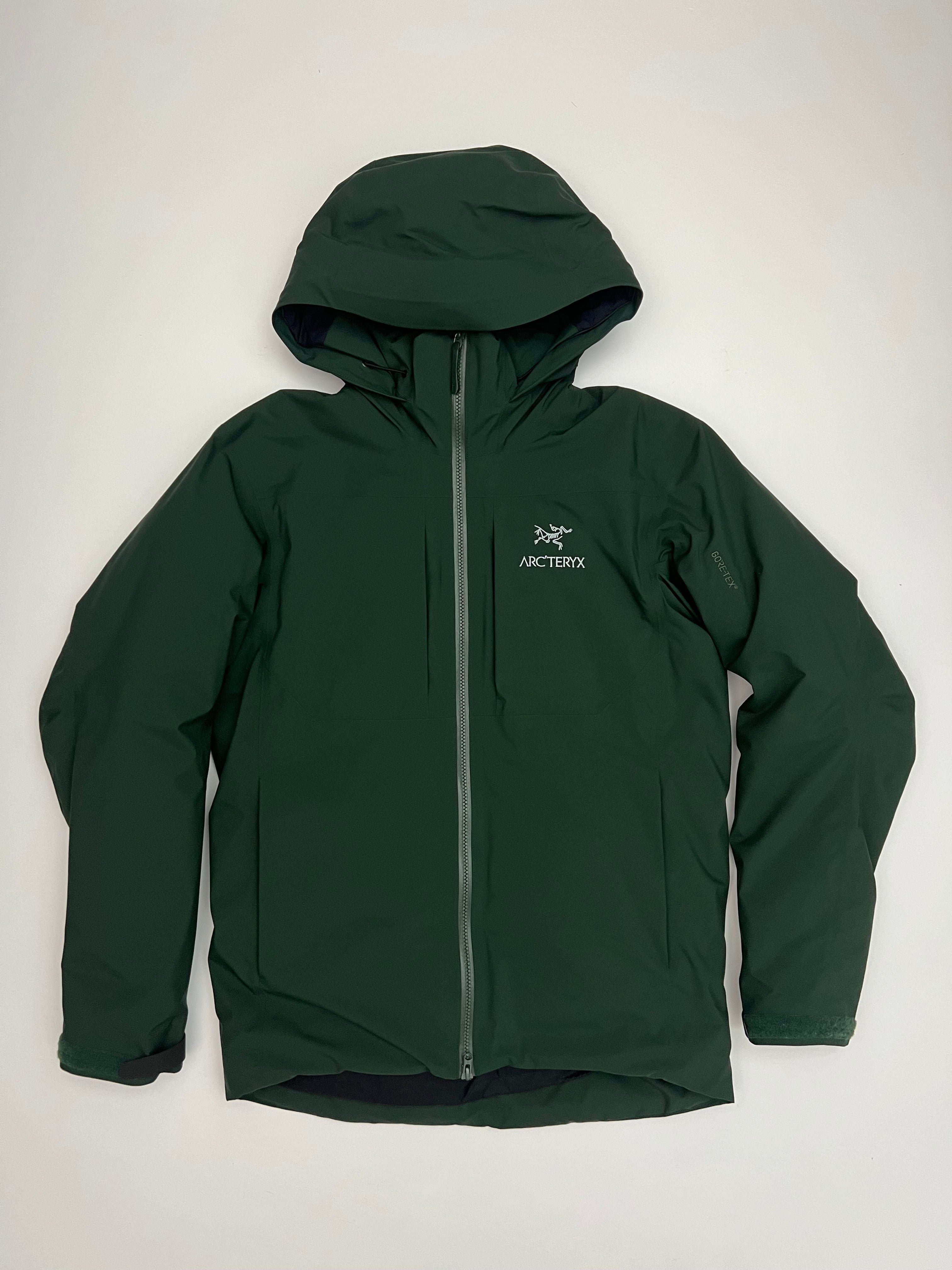 Arc’teryx Fission SV Jacket Conifer Green Men’s S Small Gore-Tex Insulated