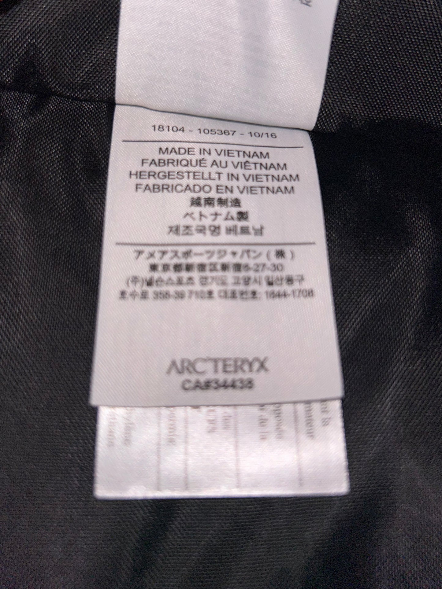 Arc’teryx Fyx 13 Bag Black