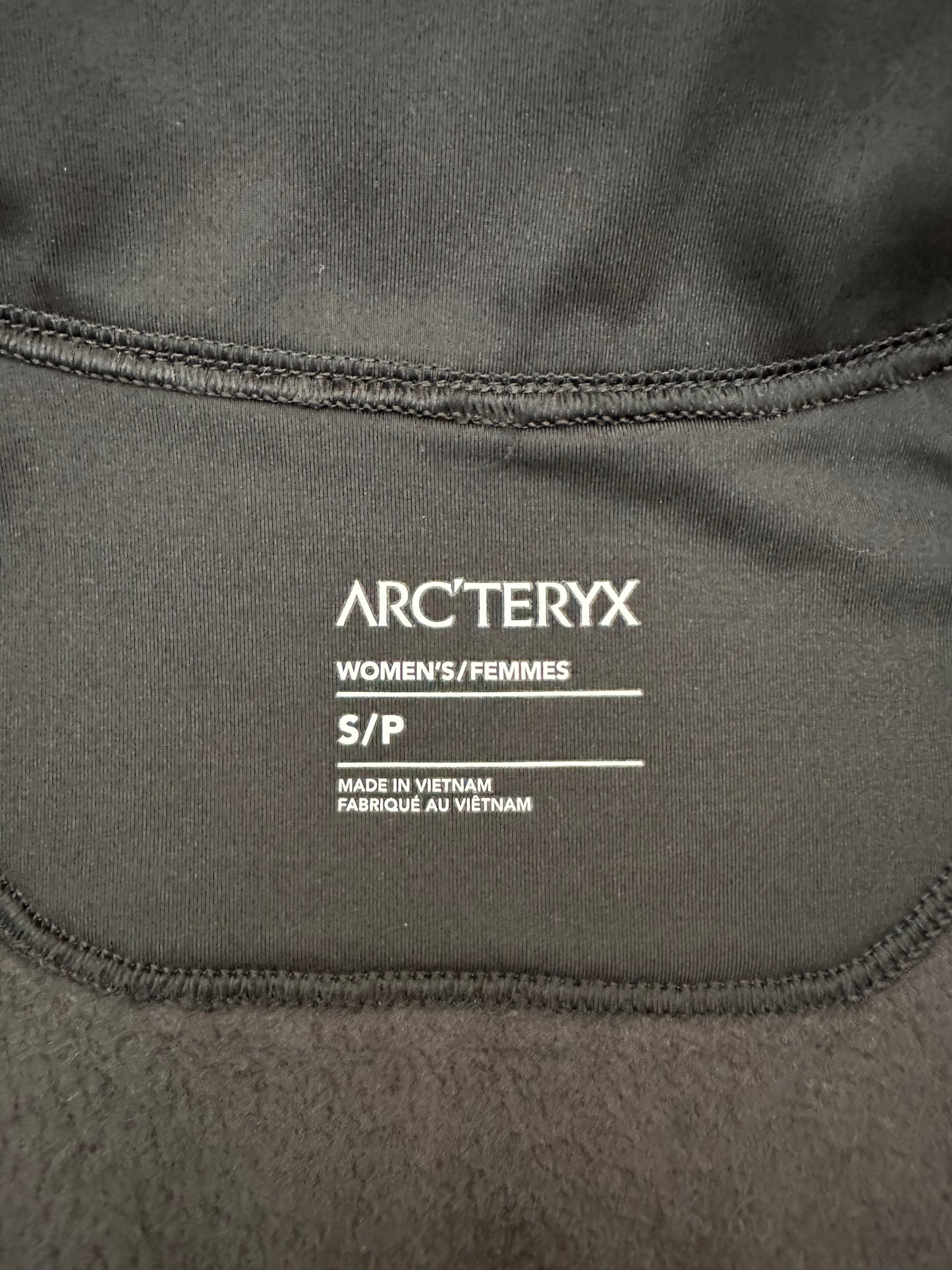 Arc'teryx Covert Cardigan Women's S Small Black Heather