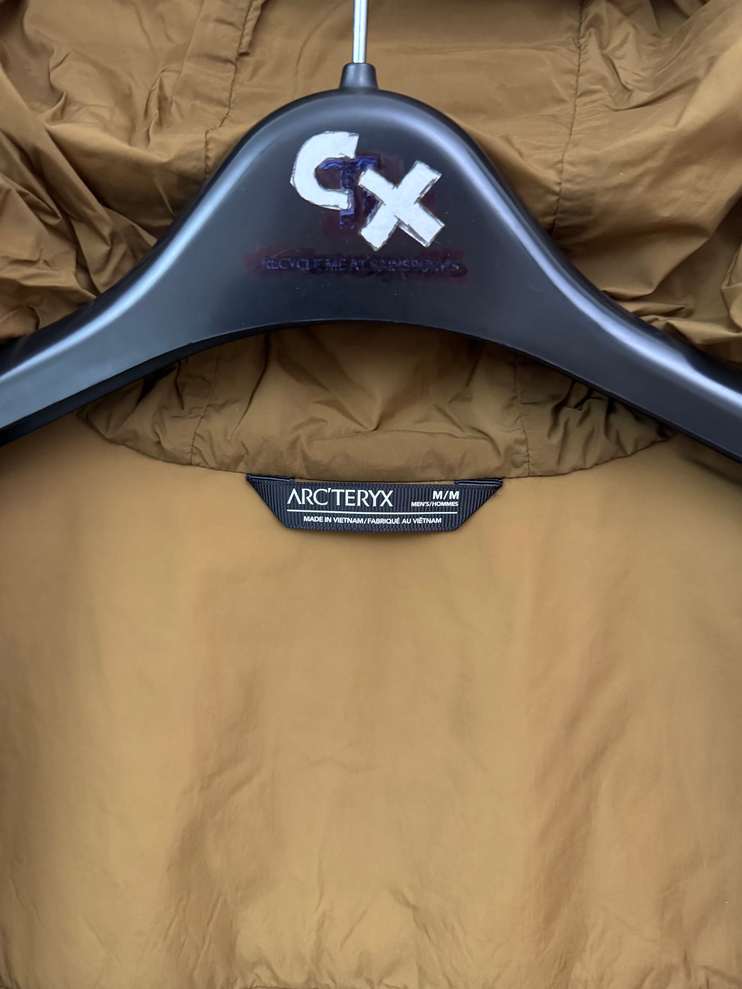 Arc'teryx Proton Hybrid Hoody Men's M Yukon Relic Gore-Tex Infinium