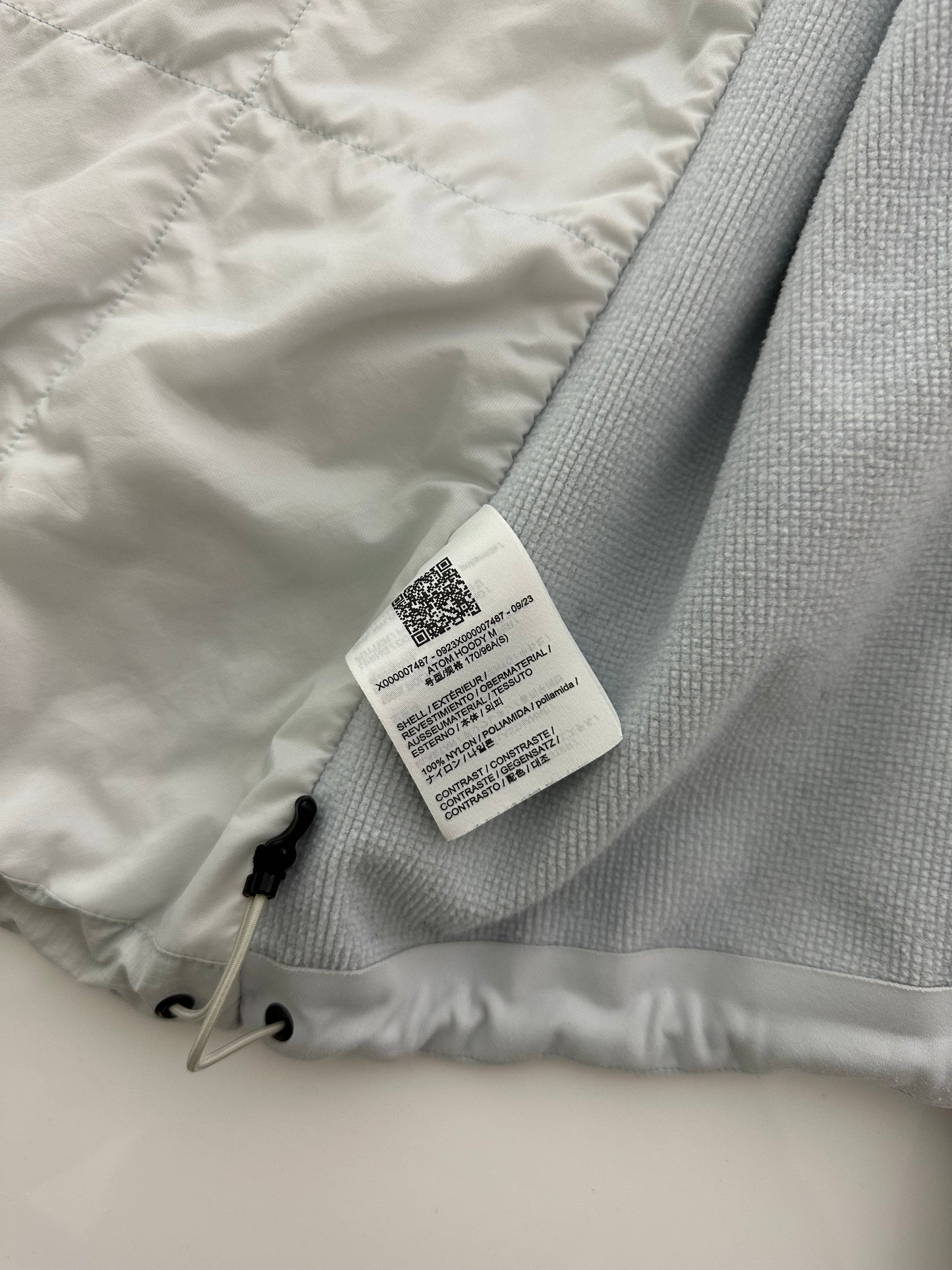 Arc’teryx Atom Hoody Solitude Men’s S Small