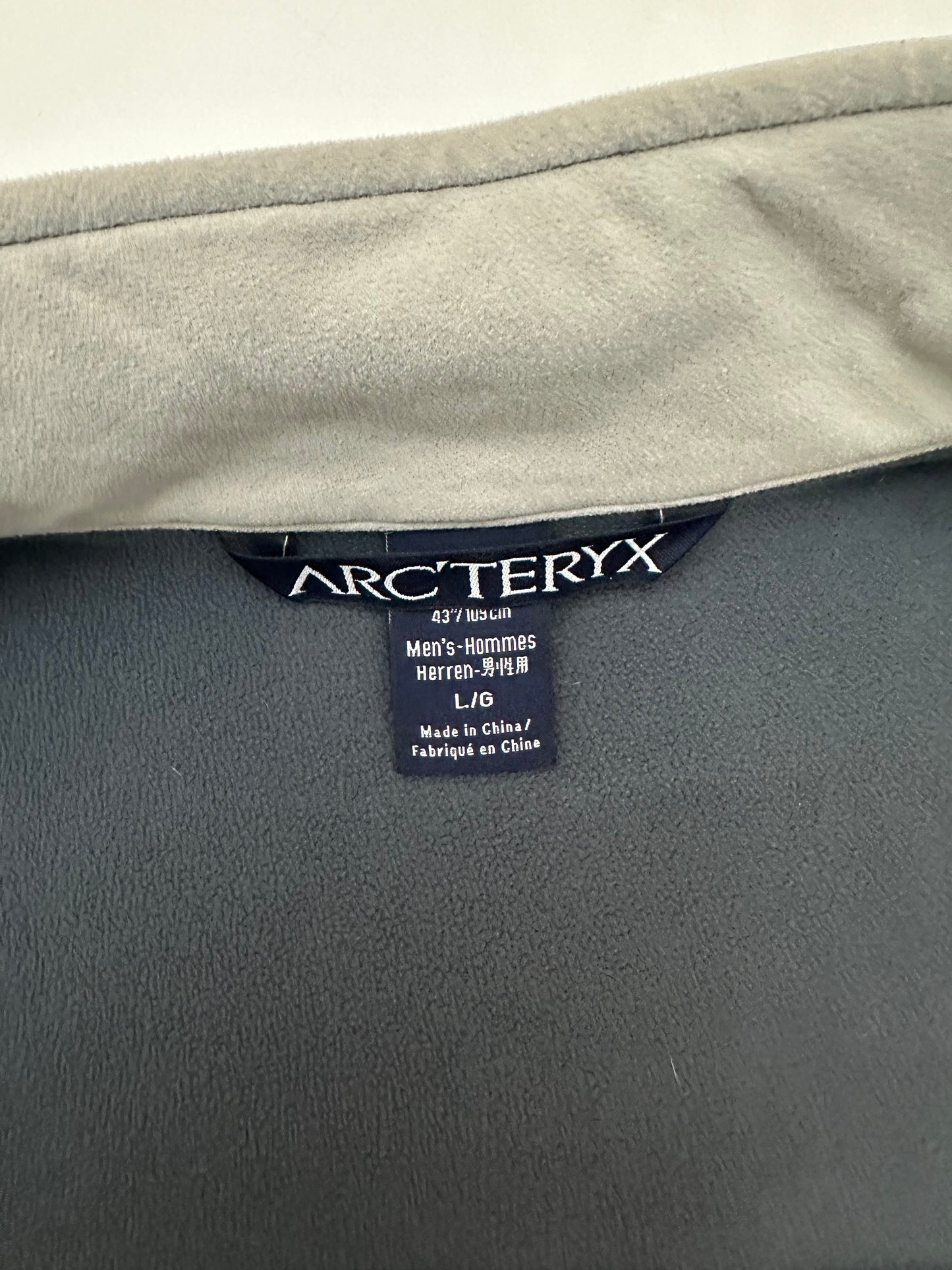 Arc’teryx LEAF Bravo Jacket Wolf Grey Men’s L Large Fortius 3.0™