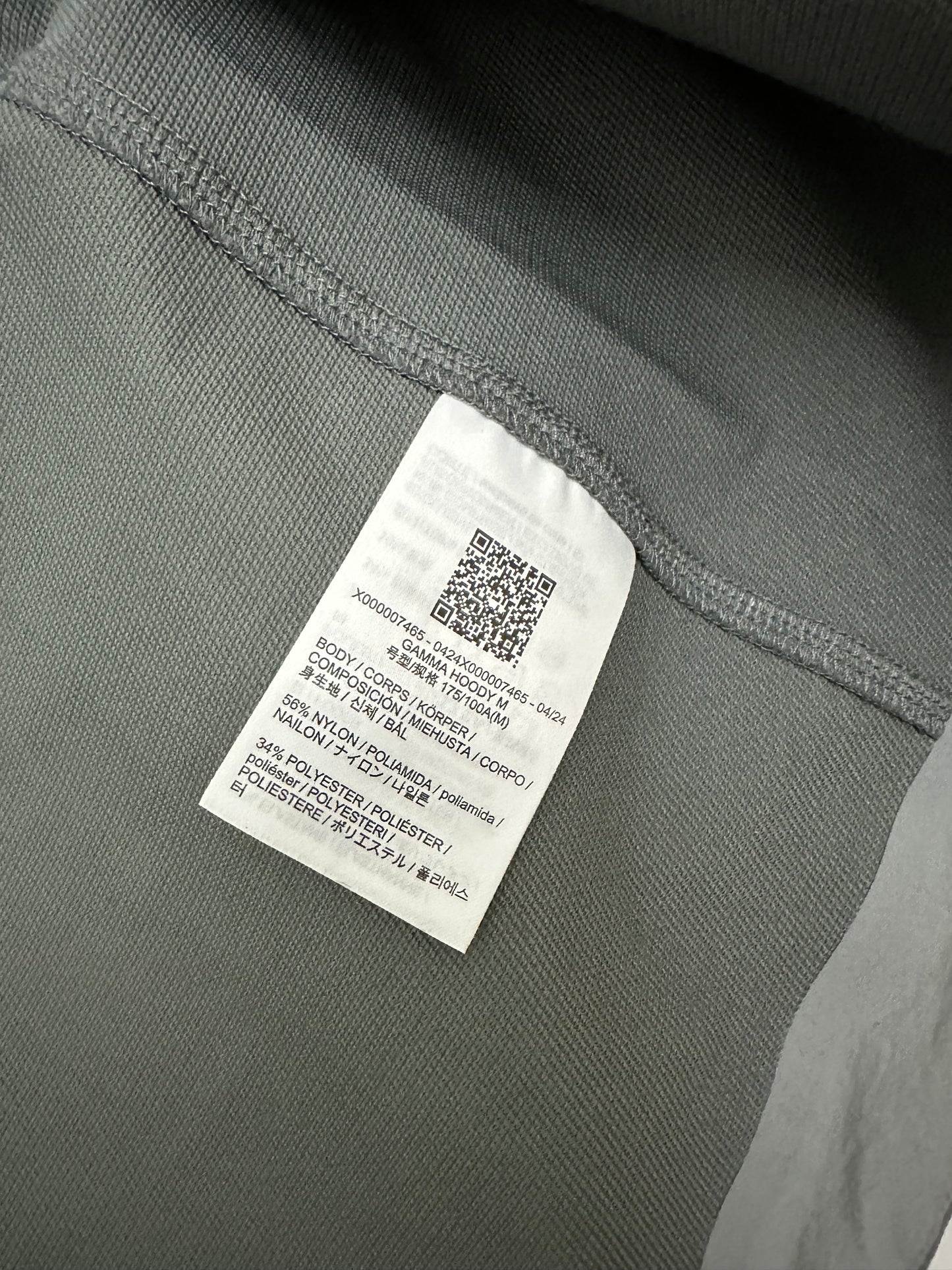 Arc’teryx Gamma Hoody Grey Men’s M Medium