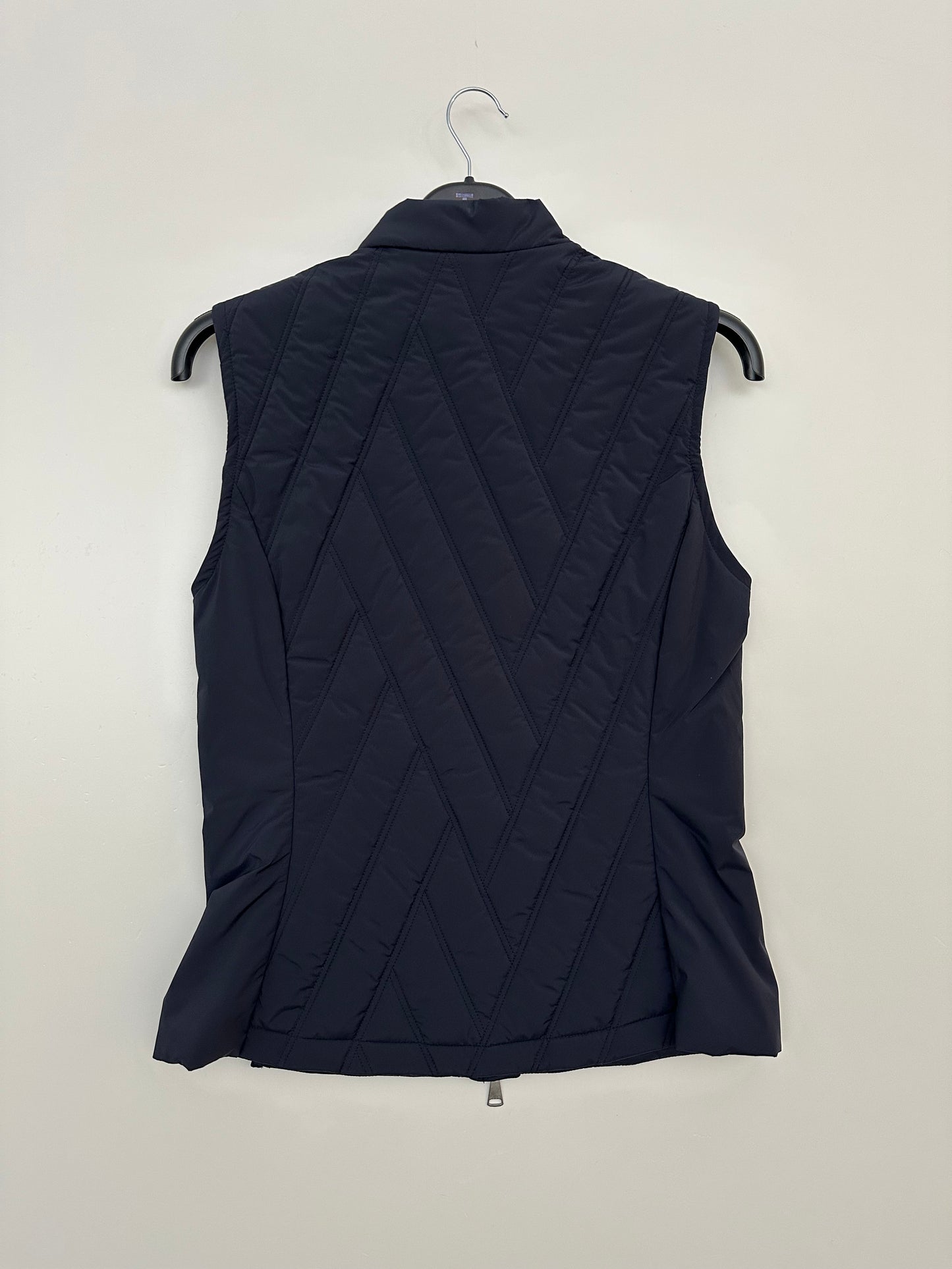 KJUS Bellavista Vest Women's 40 Black Insulated Golf Ski Gilet