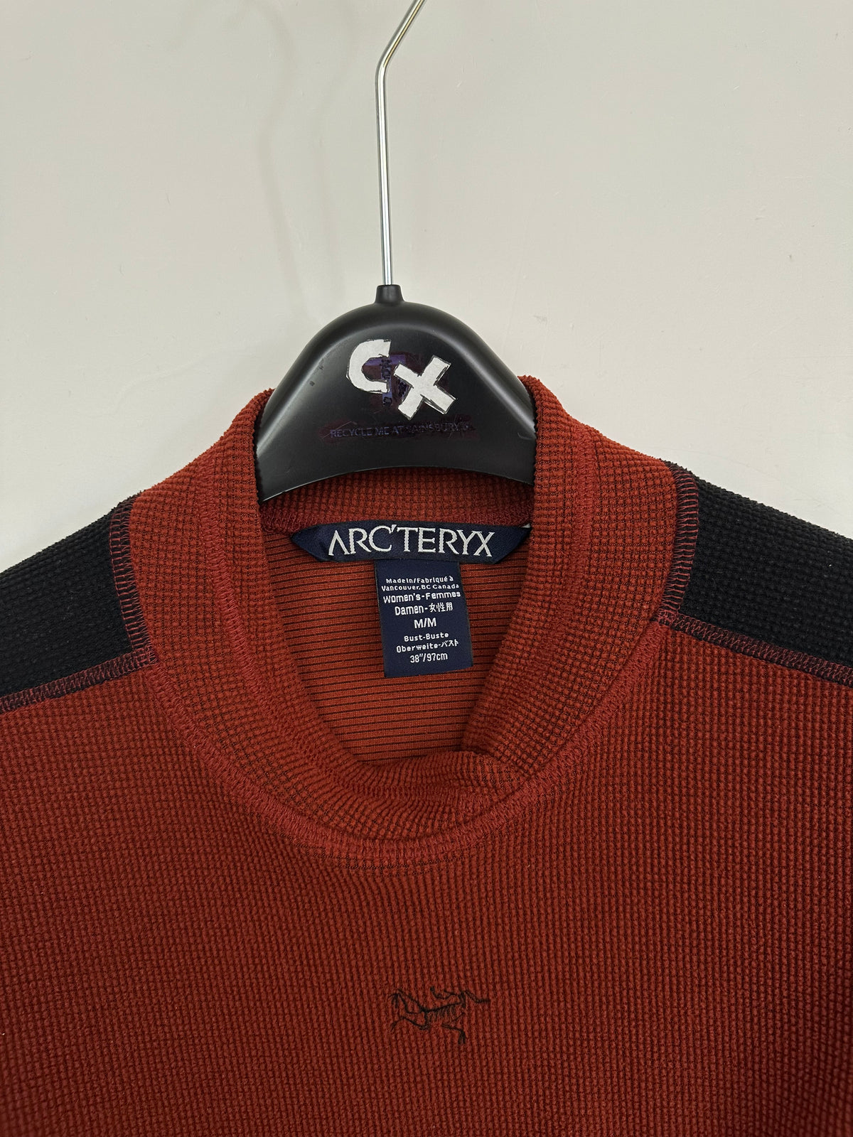 Arc'teryx Delta LT Jersey Fleece Women's M Medium Red & Black