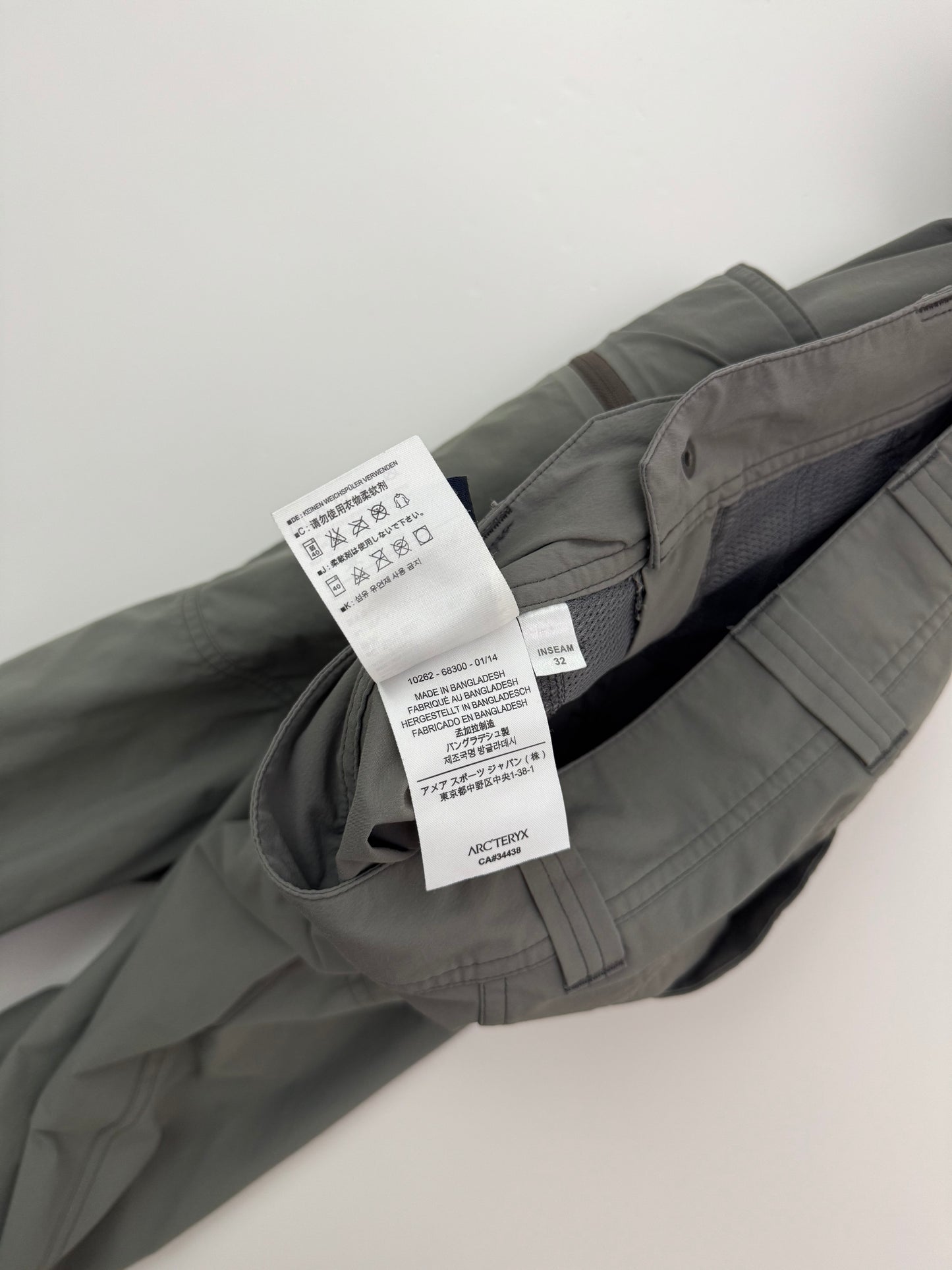 Arc'teryx Perimeter Pant Grey Men’s 32