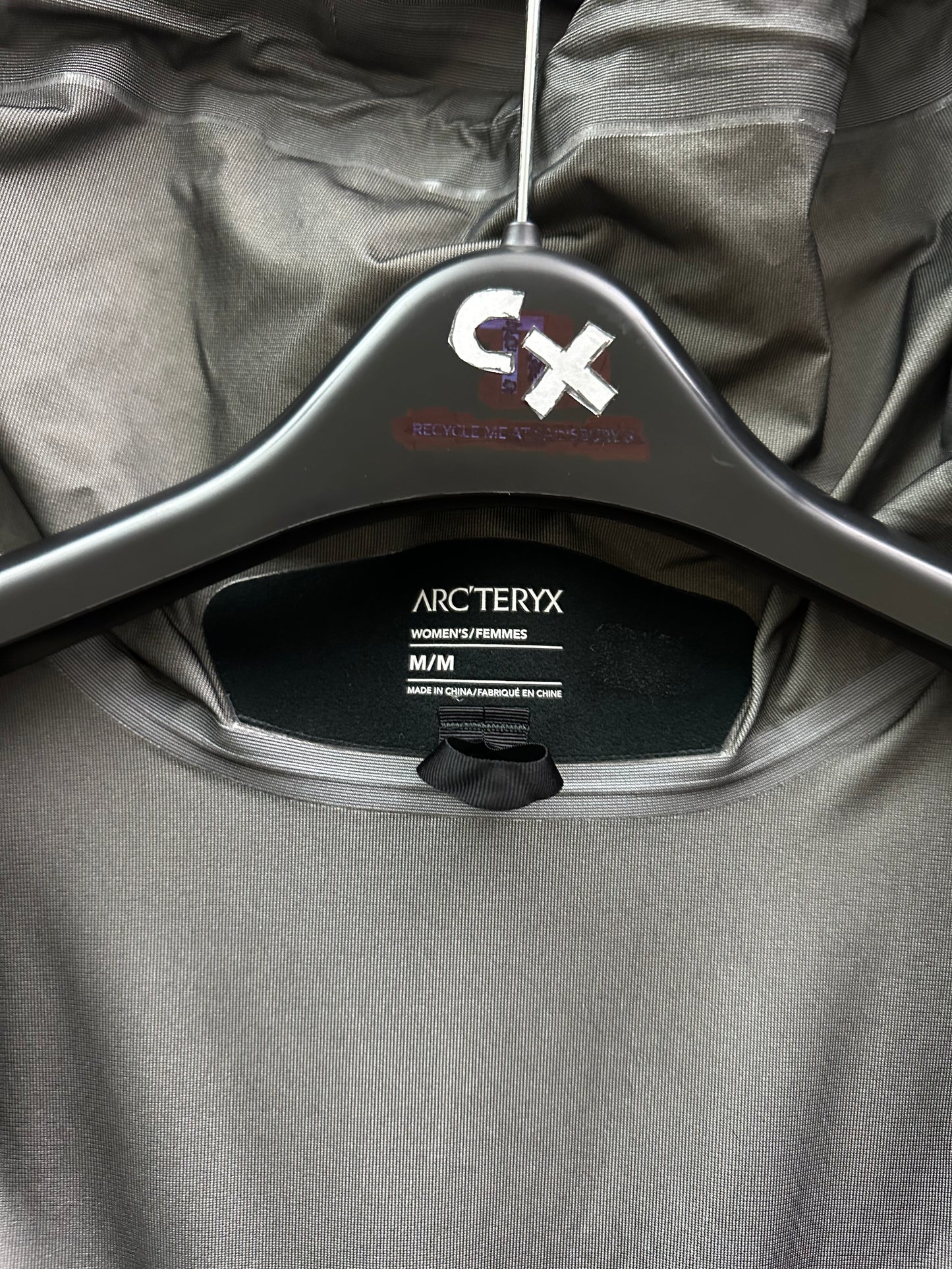 Arc’teryx Beta LT Jacket Black Women’s M Medium Gore-Tex