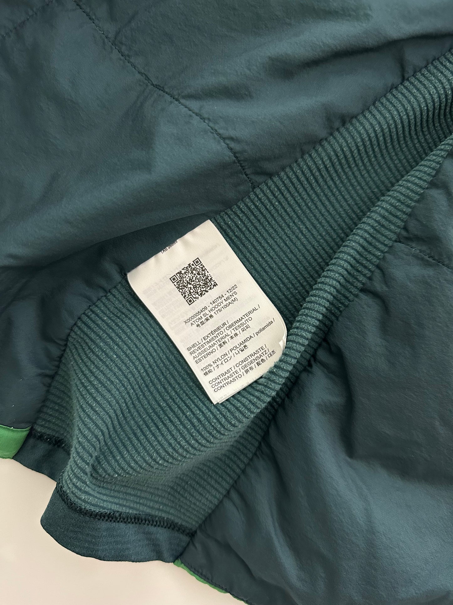 Arc’teryx Atom SL Hoody Jungle Maize Men’s M Medium