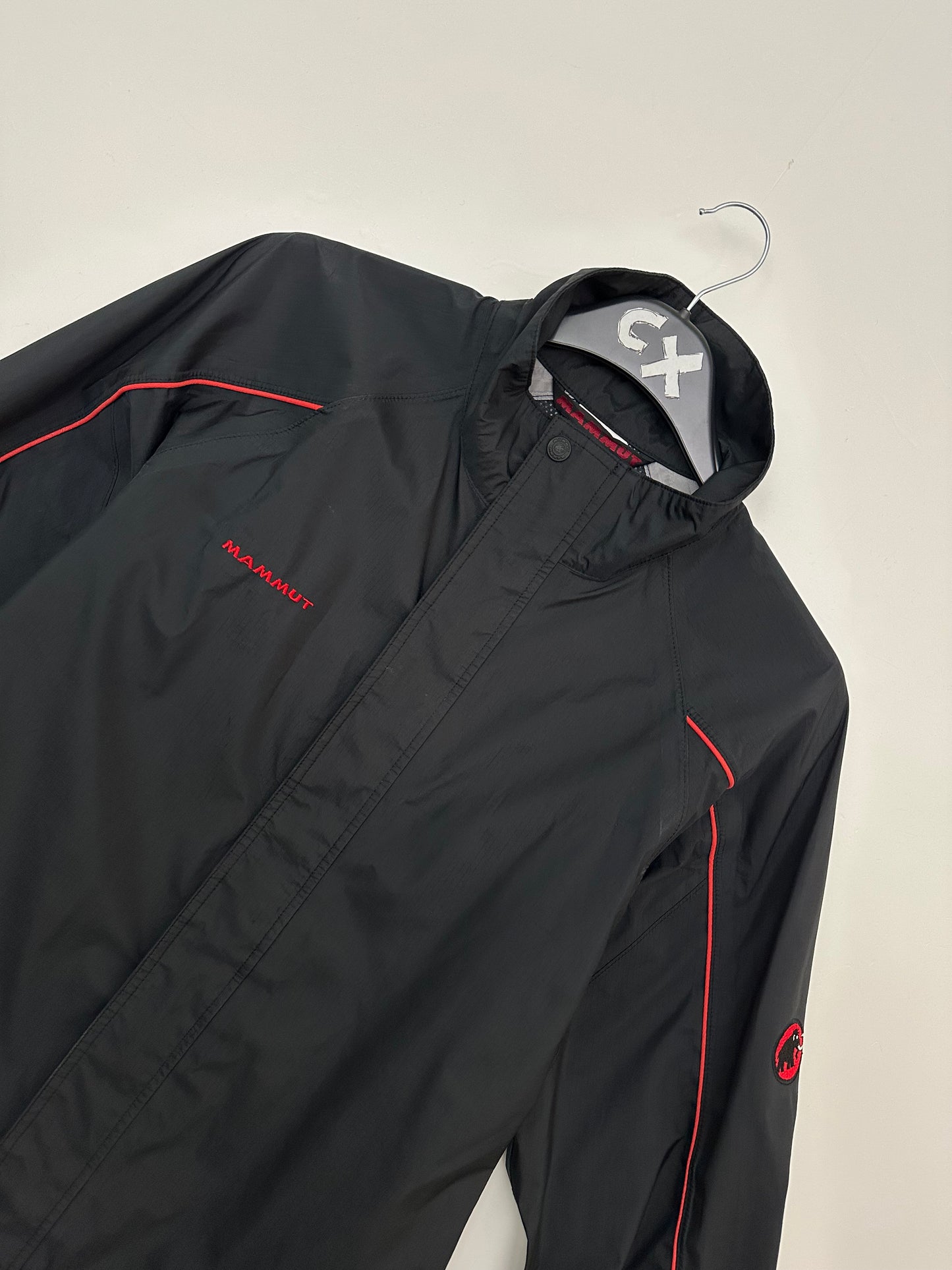 Mammut Wenaha DRYtech Waterproof Jacket Black/Red Men’s Large