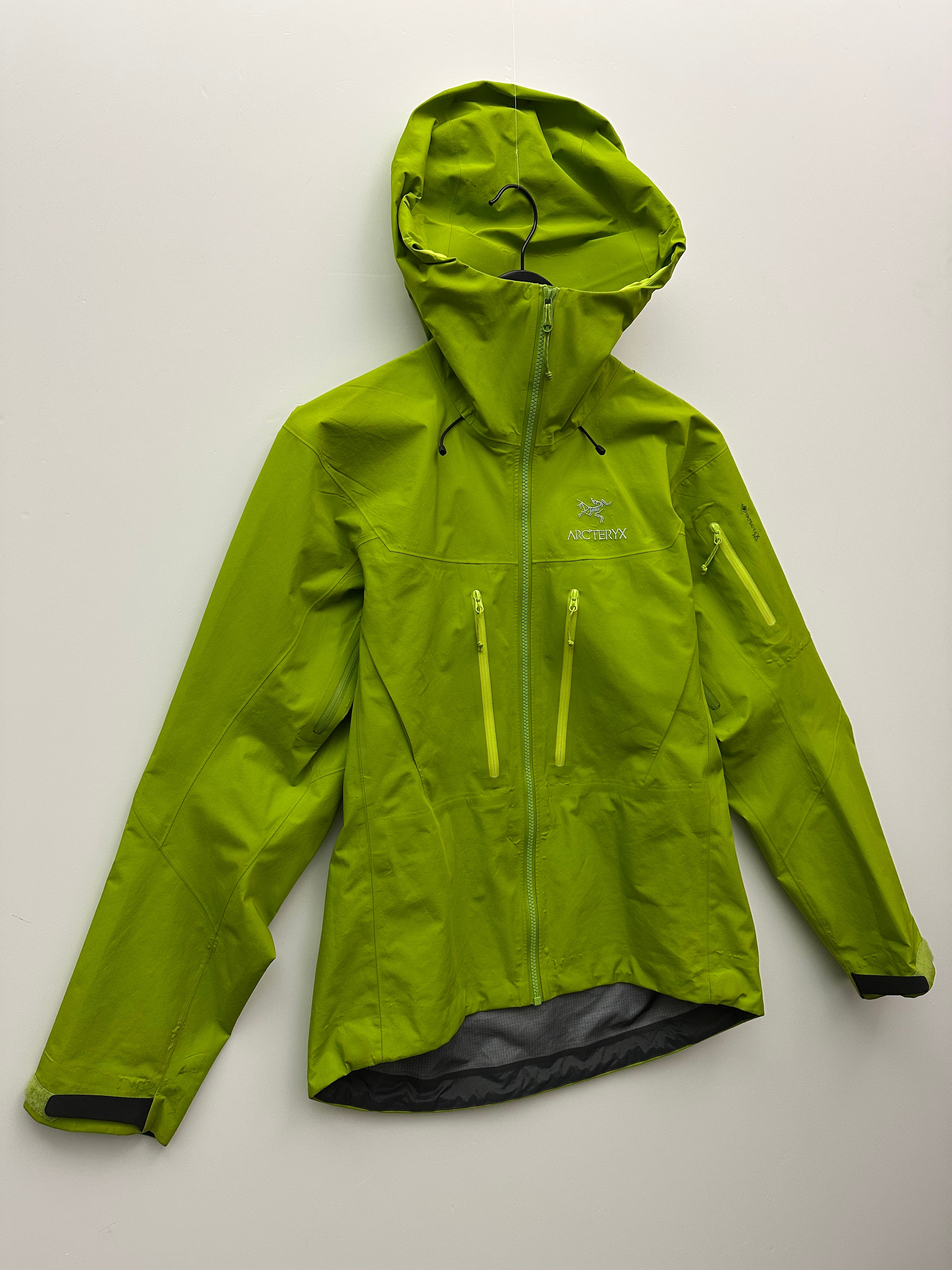 Arc'teryx Alpha SV Jacket Green Men's S Small Gore-Tex Pro – Chamonyx