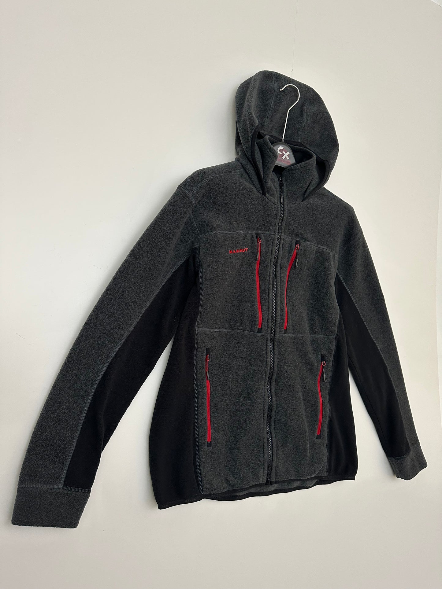 Mammut Eiswand Guide ML Hooded Jacket Anthracite Men's L Polartec Thermal Pro