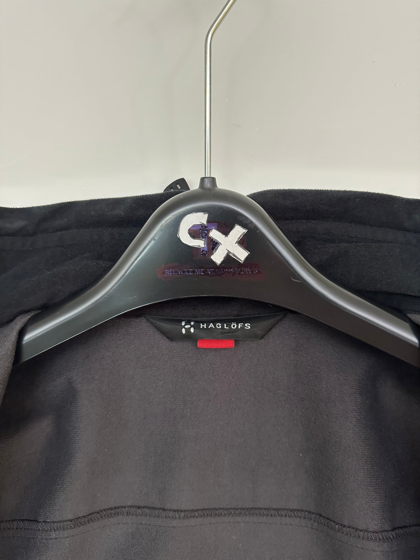 Haglöfs GORE-TEX Windstopper Softshell Jacket Black Full Zip Women’s XS