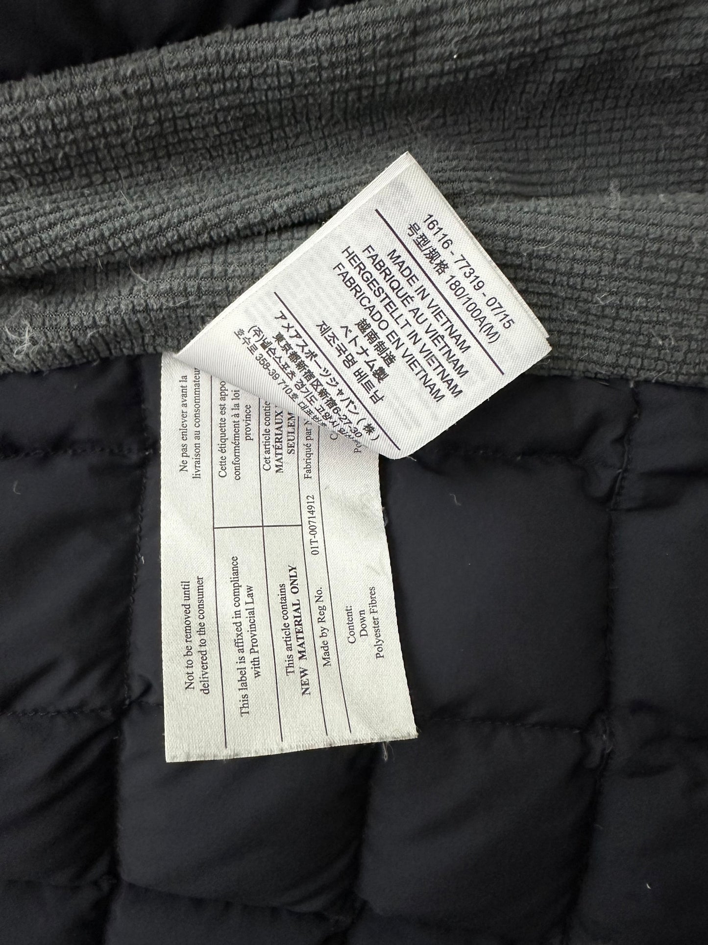 Arc’teryx Rico Jacket Black Men’s M Medium