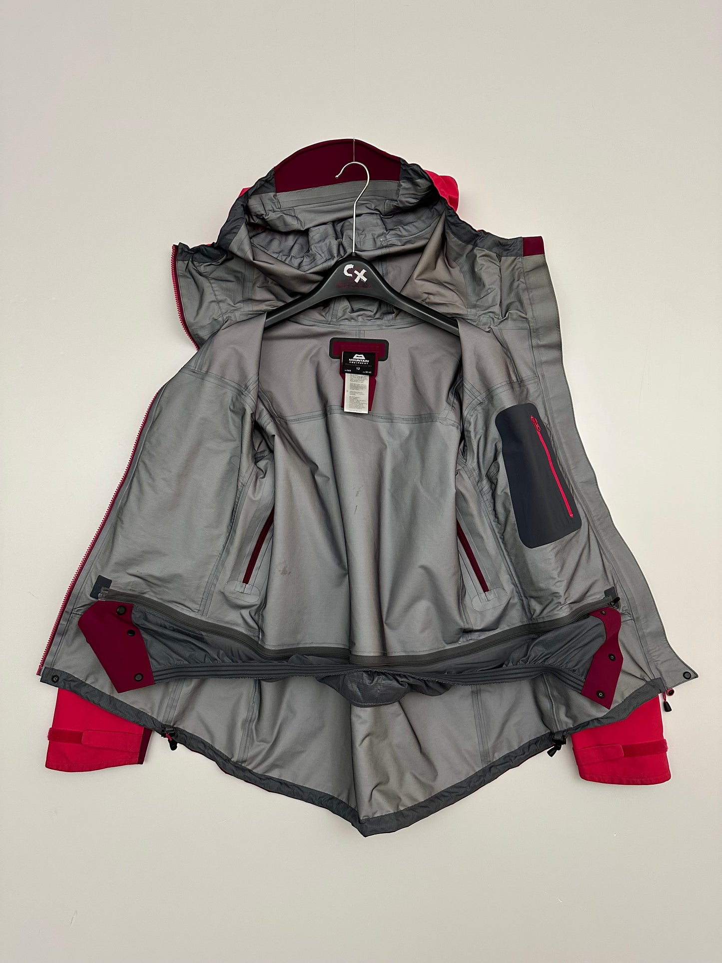 Mountain Equipment Havoc GORE-TEX C-Knit Waterproof Jacket Crimson Red Size M