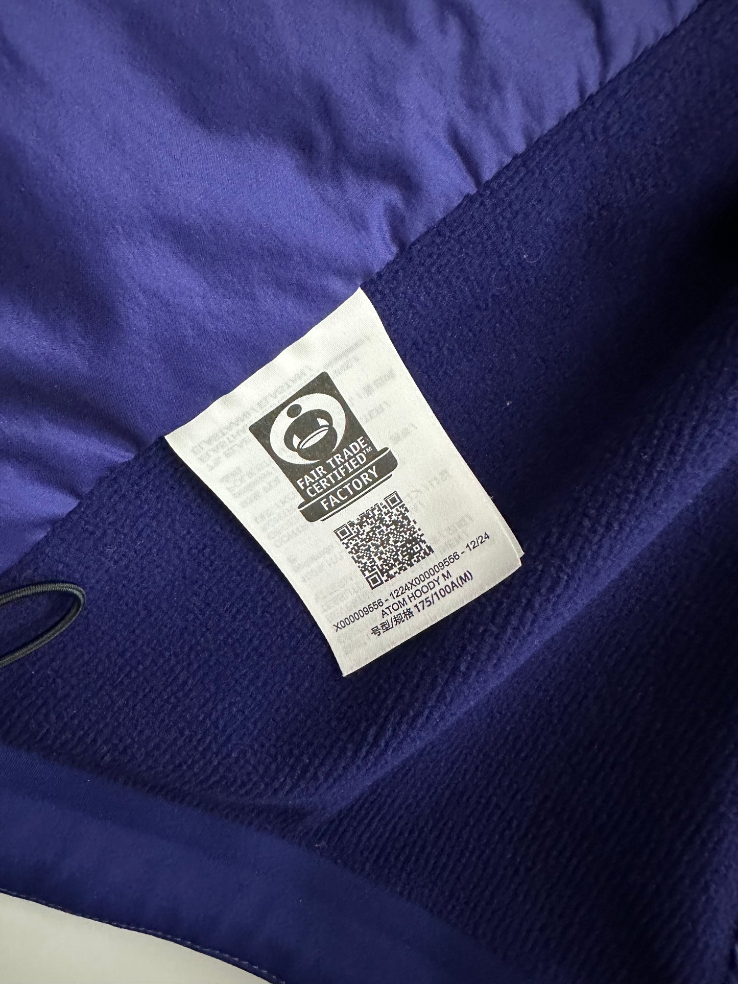 Arc’teryx Atom Hoody Soulsonic Purple Men’s M Medium