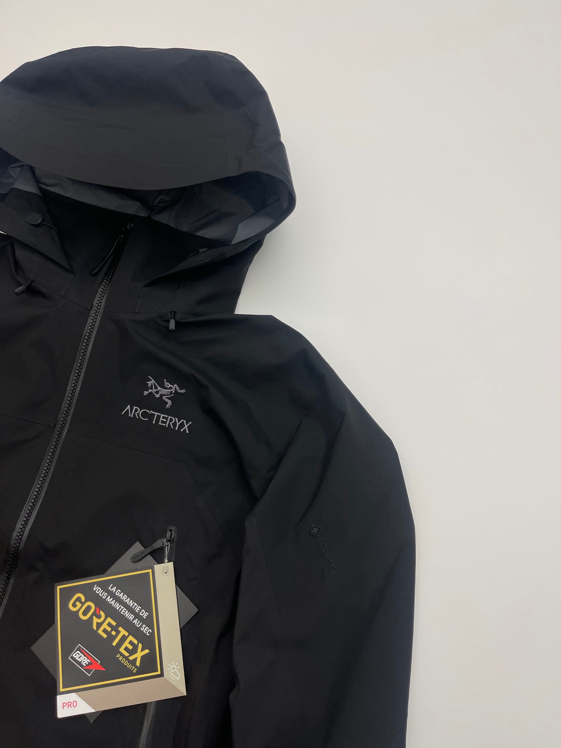 Arc’teryx Beta AR Jacket Black Men’s XS Extra Small Gore-Tex Pro