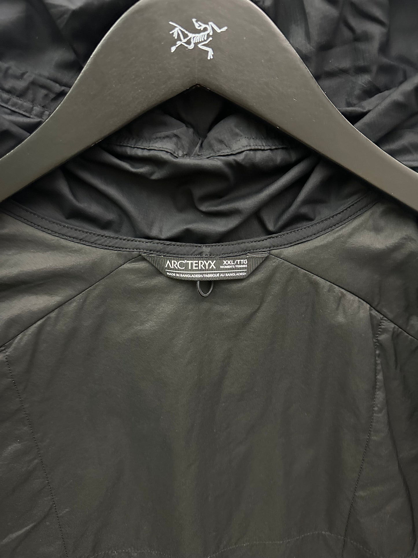 Arc’teryx Atom Lightweight Hoody Black Women’s XXL 2XL