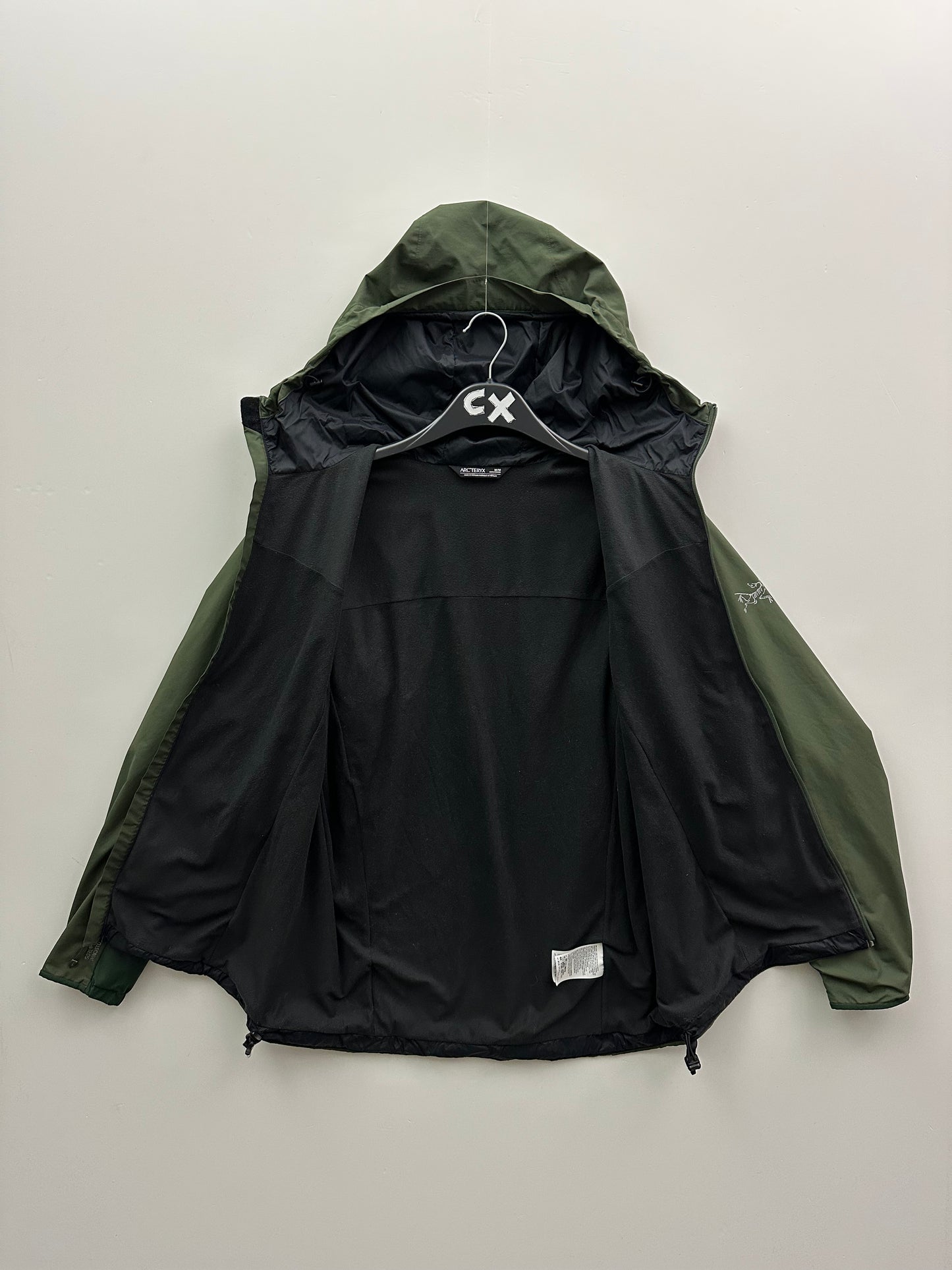 Arc’teryx Solano Hoody Green Men’s M Medium Gore Windstopper