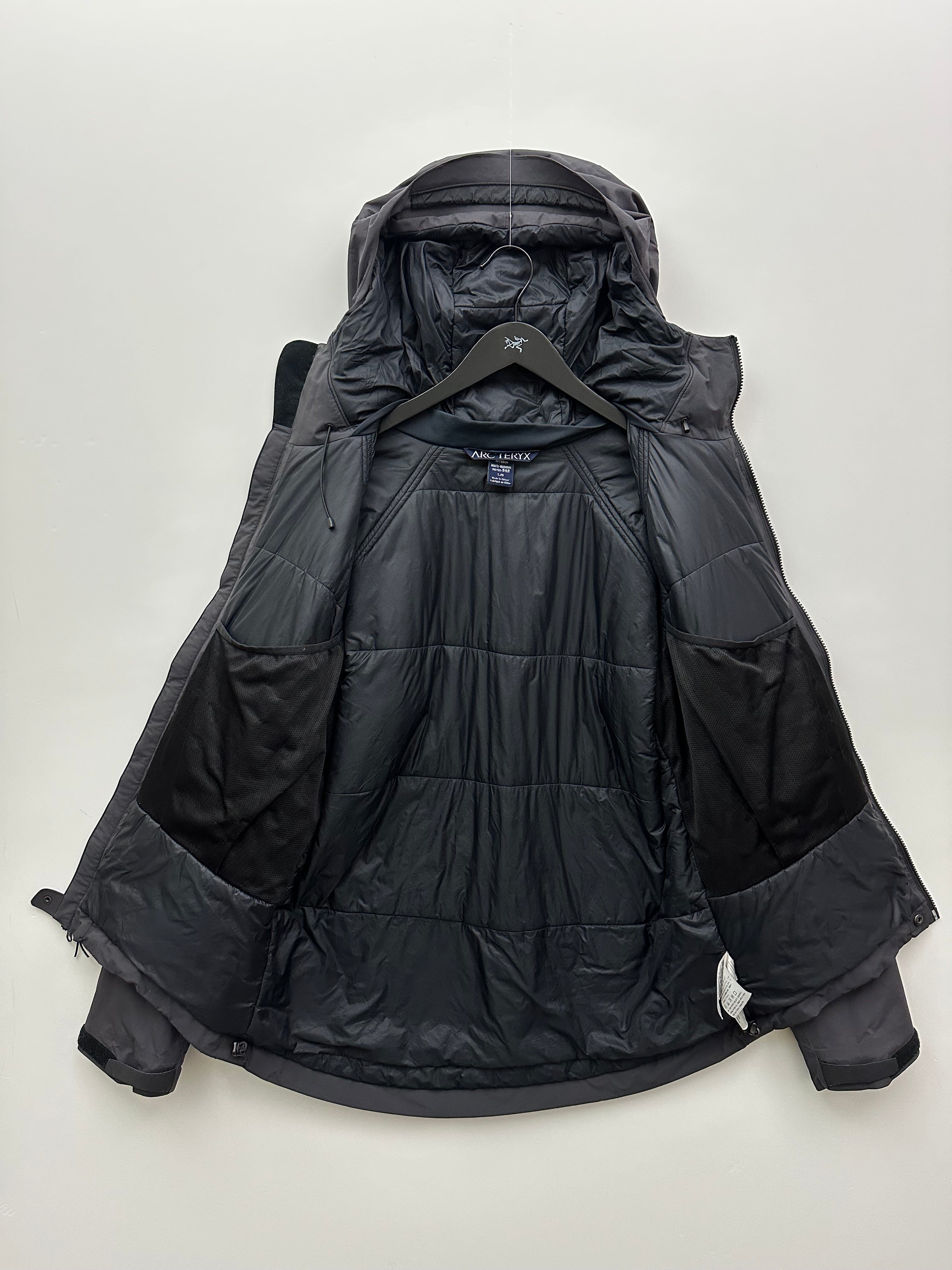 Arc'teryx Kappa Hoody Grey Men's M Medium Gore-Tex Windstopper