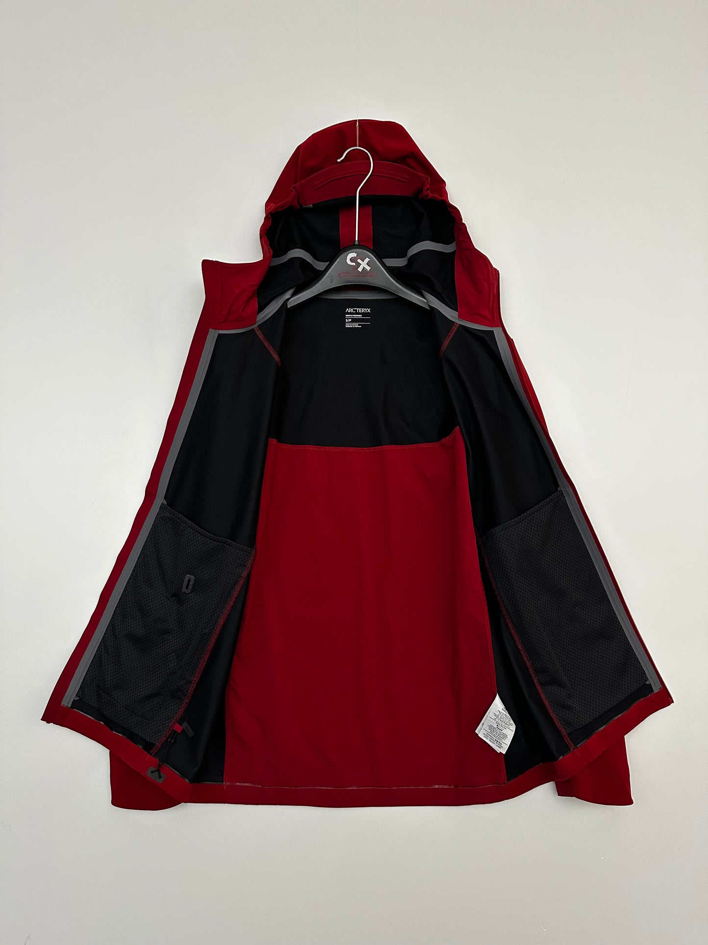 Arc'teryx Trino SL Hoody Men's S Small Red Gore-Tex Infinium