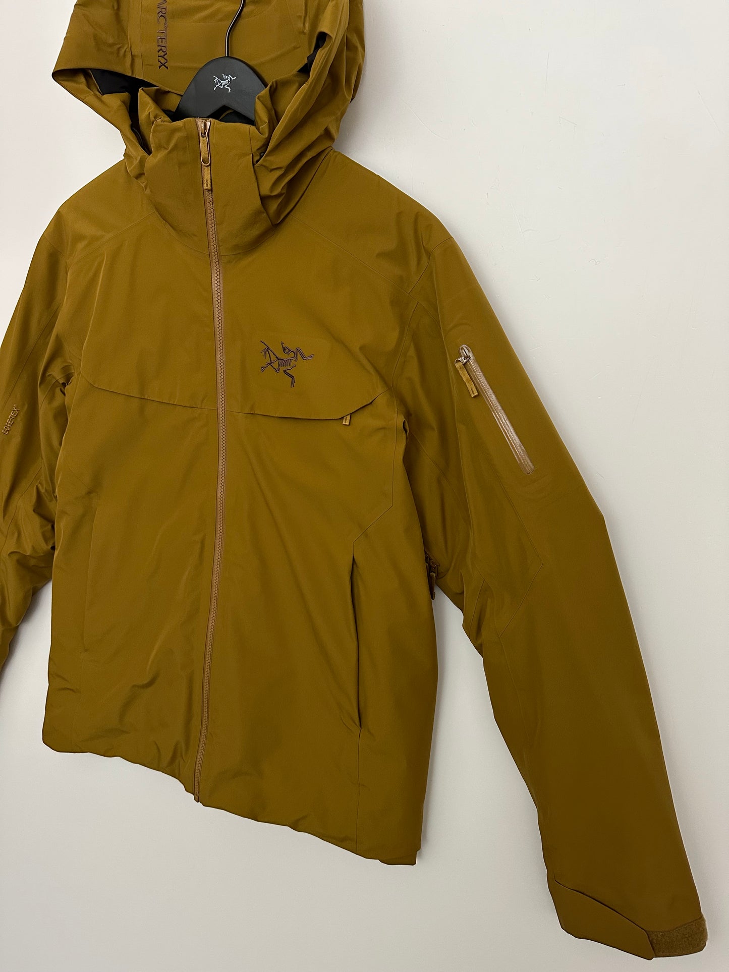 Arc’teryx Macai Jacket Yukon Gold Men’s M Medium Gore-Tex RECCO