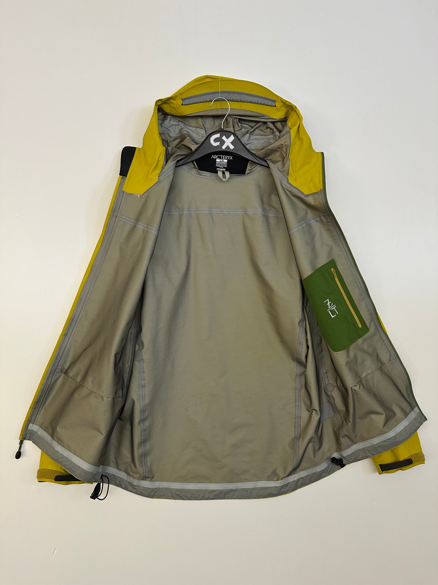 Arc'teryx Zeta LT Gore-Tex Jacket, Size L, Men's, Citron