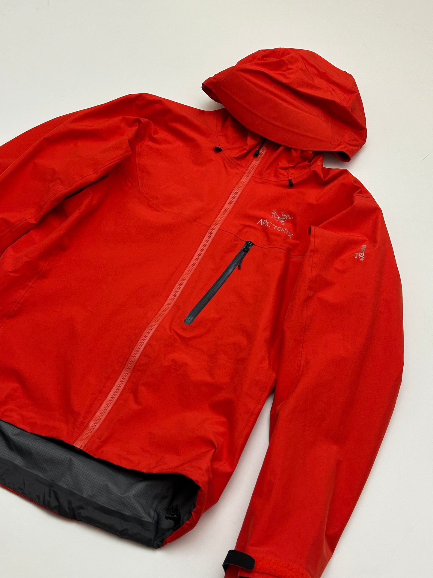 Arc’teryx Alpha FL Jacket Chipotle Red Men’s S Small Gore-Tex Pro