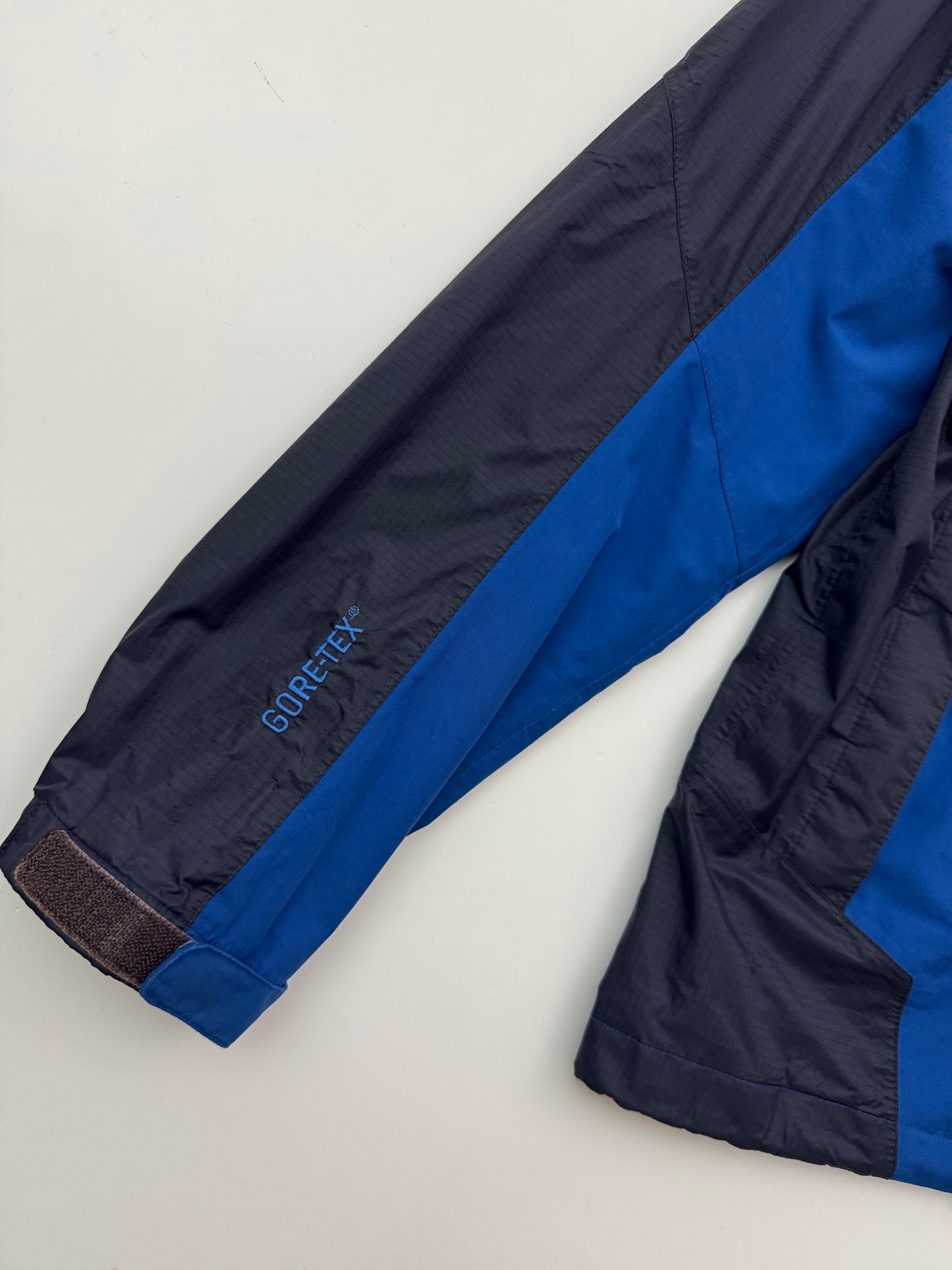 Montbell Rain Trekker Gore-Tex Jacket Men’s S Small Blue