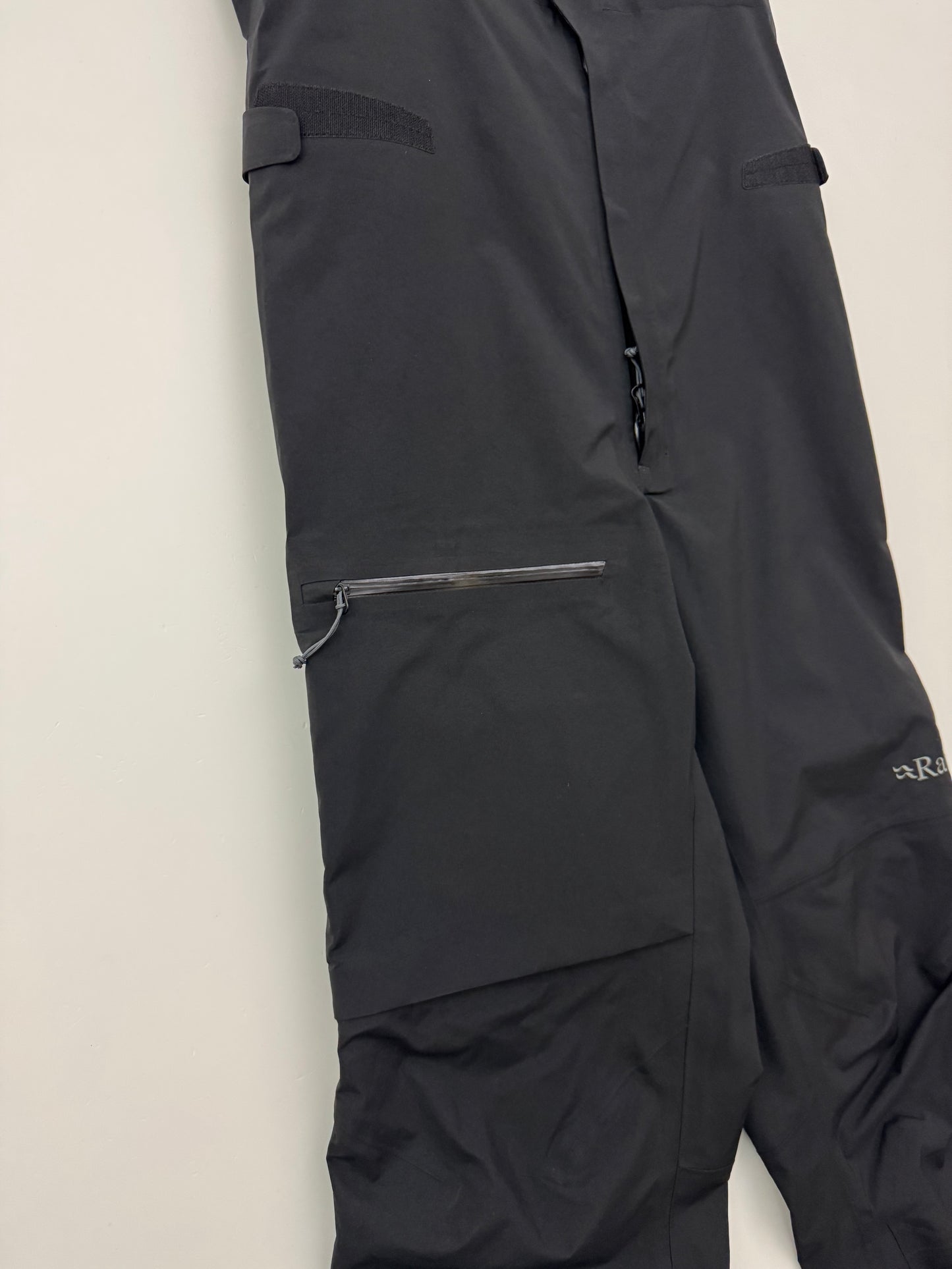 Rab Latok GTX Bib Black Men's Small Gore-Tex Pro Waterproof Salopettes