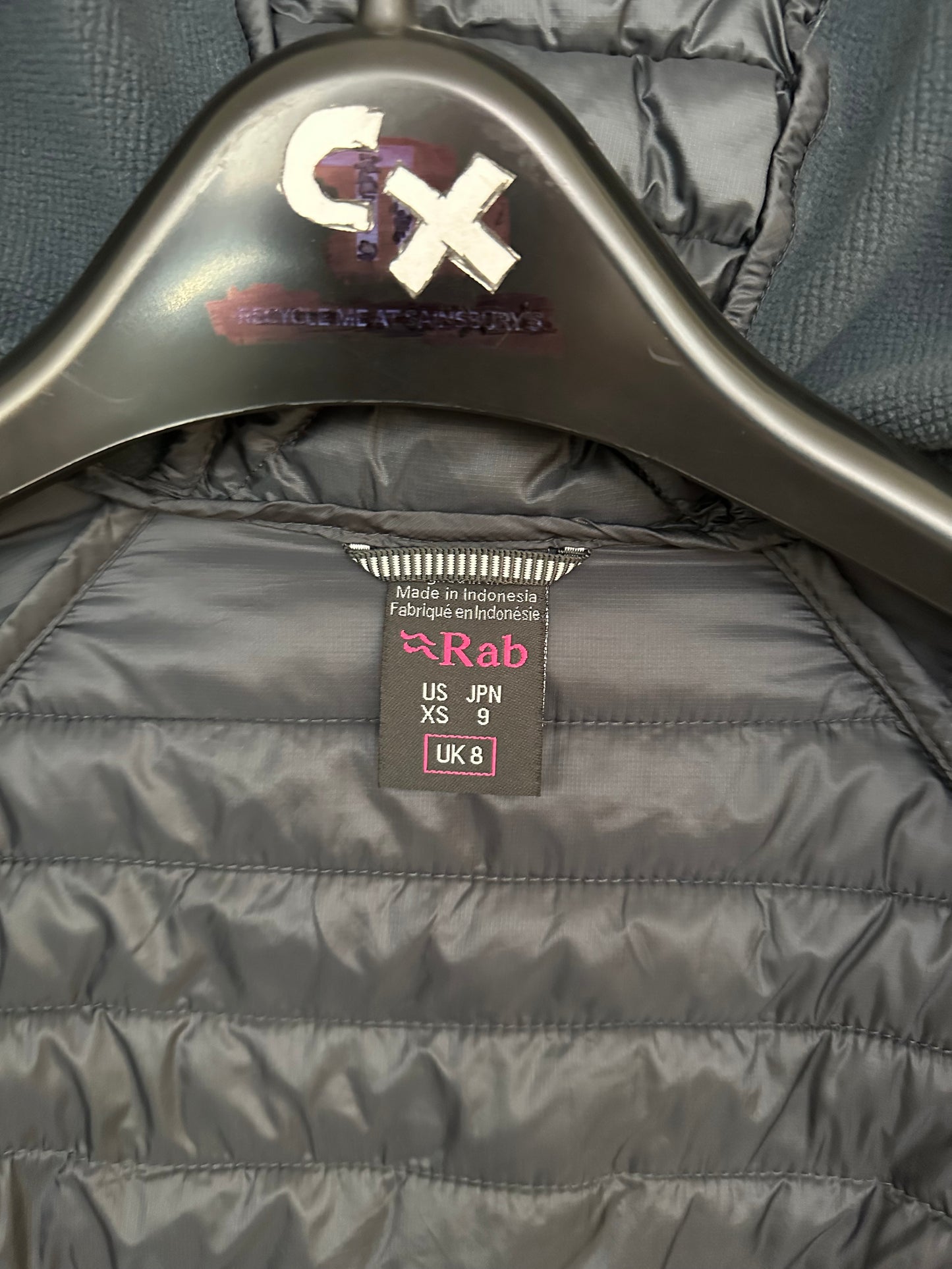 Rab Cirrus Flex 2.0 Hoody Insulated Jacket Grey UK 8 / XS Women’s