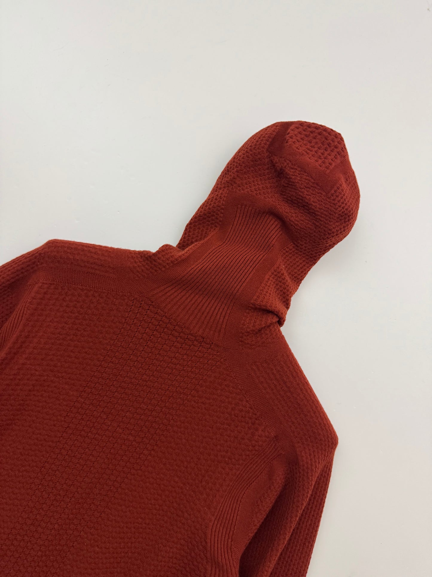 Arc'teryx Hallam Merino Wool Hoody Men's M Medium Bordeaux Red