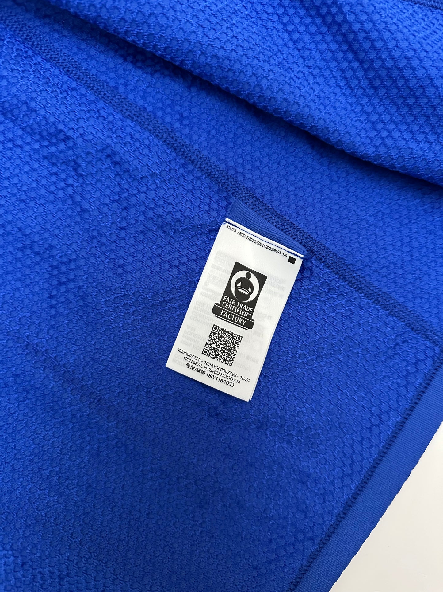 Arc’teryx Konseal Hybrid Hoody Electra/Soulsonic Blue Men’s XL Extra Large