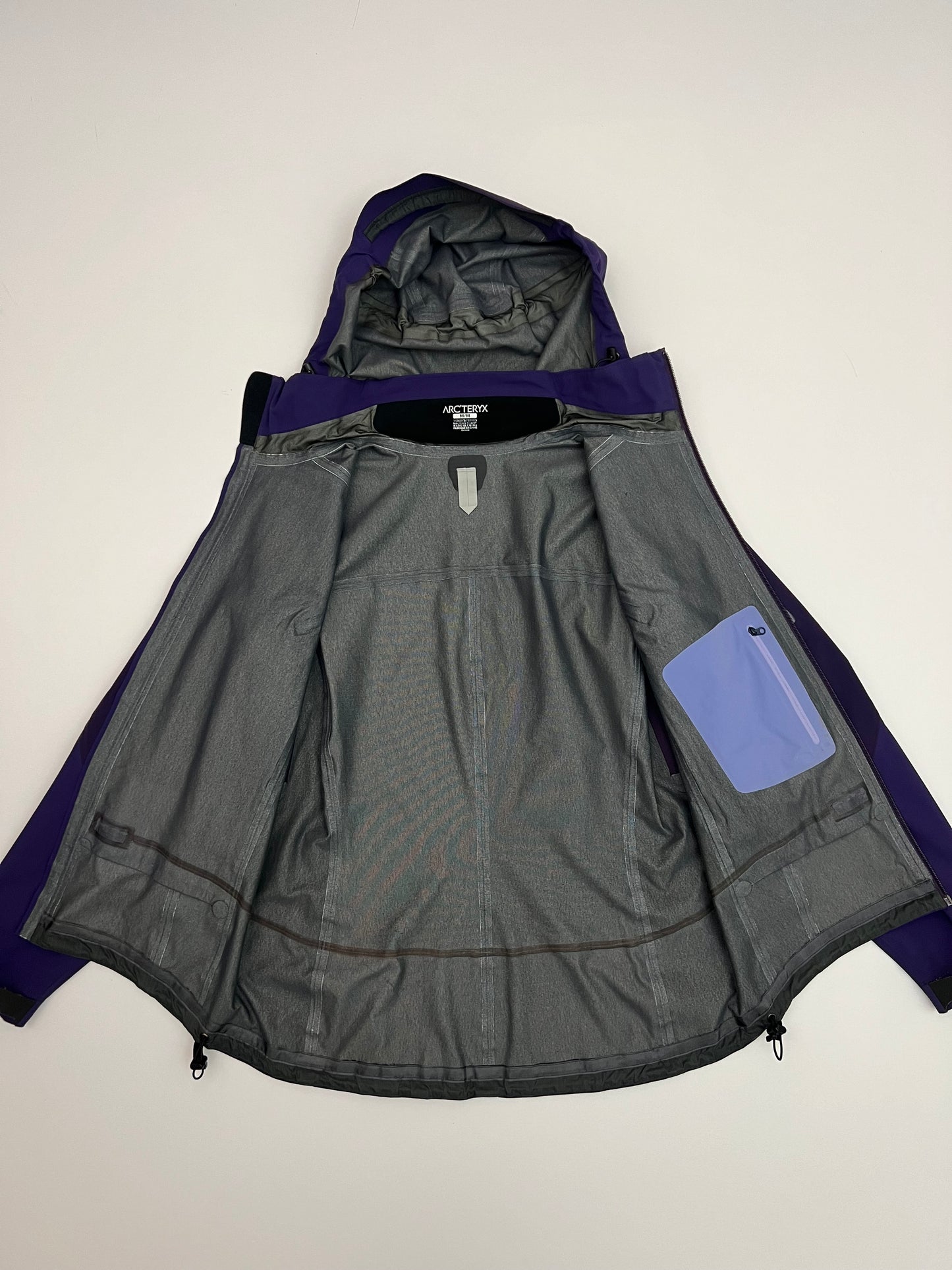 Arc’teryx Stingray Jacket Purple Women’s M Medium Gore-Tex RECCO