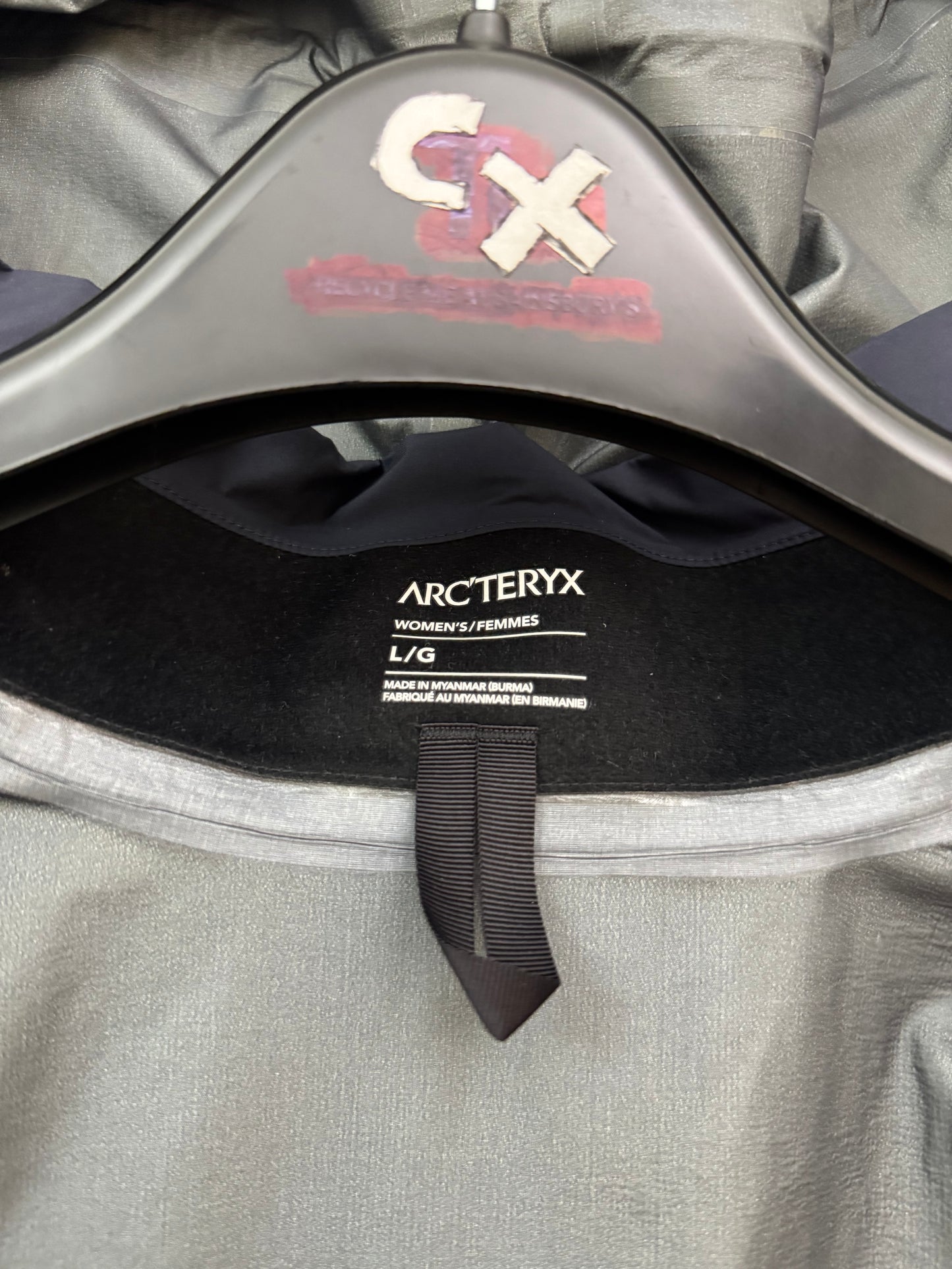 Arc'teryx Beta AR Jacket Women's L Large Blue Gore-Tex Pro Shell RECCO