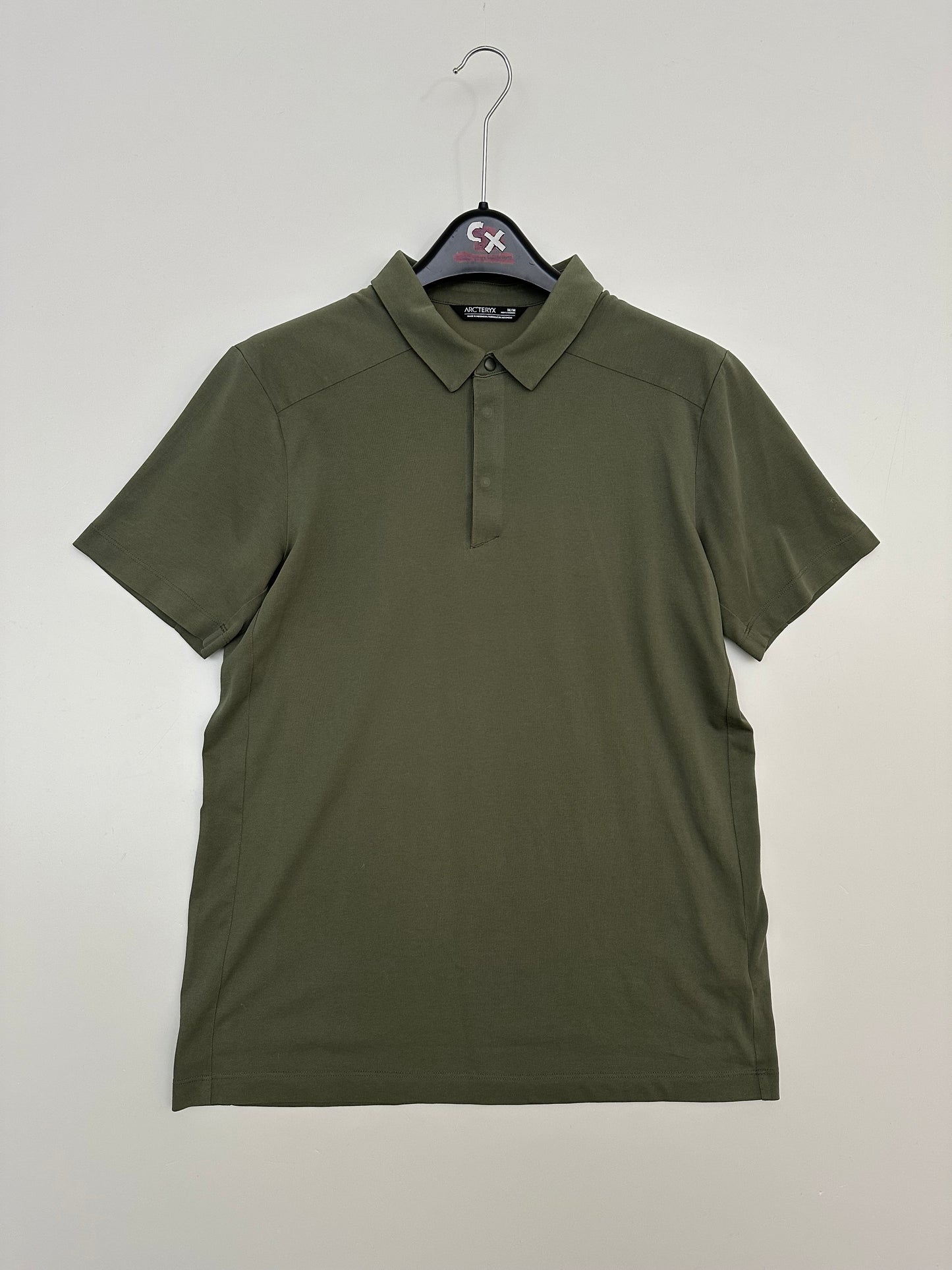 Arc’teryx Eris Polo T-Shirt Forage Green Men’s S Medium