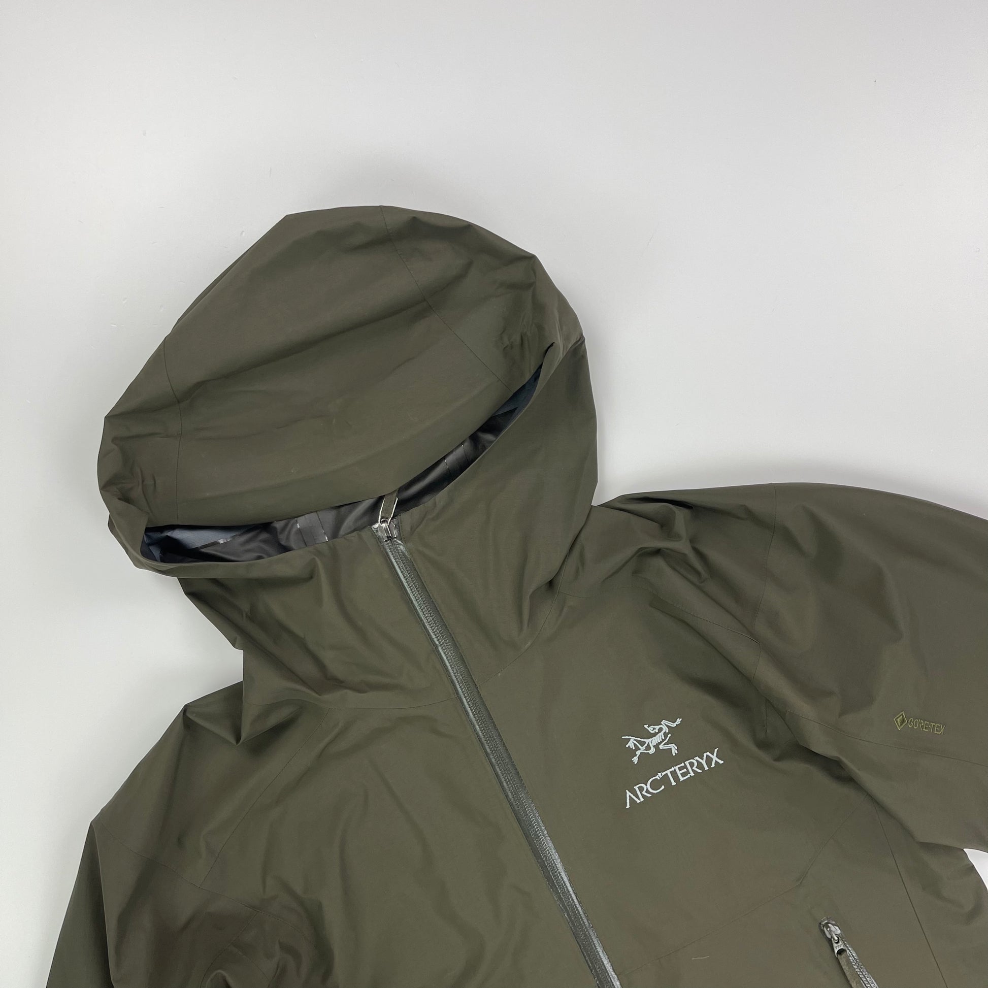Arc teryx Zeta SL Jacket Dracaena Green Men s XS Extra Small Gore Tex Chamonyx