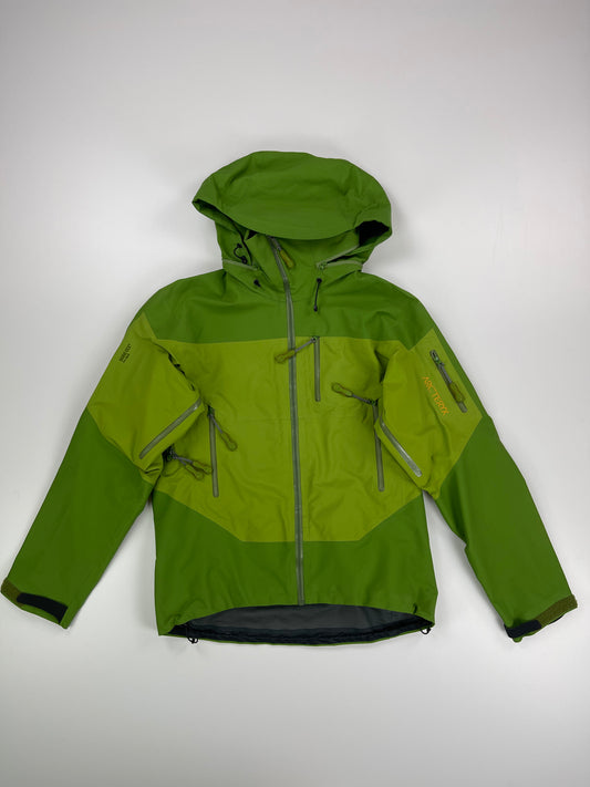 Arc’teryx Stinger Jacket Green Men’s S Small Gore-Tex RECCO